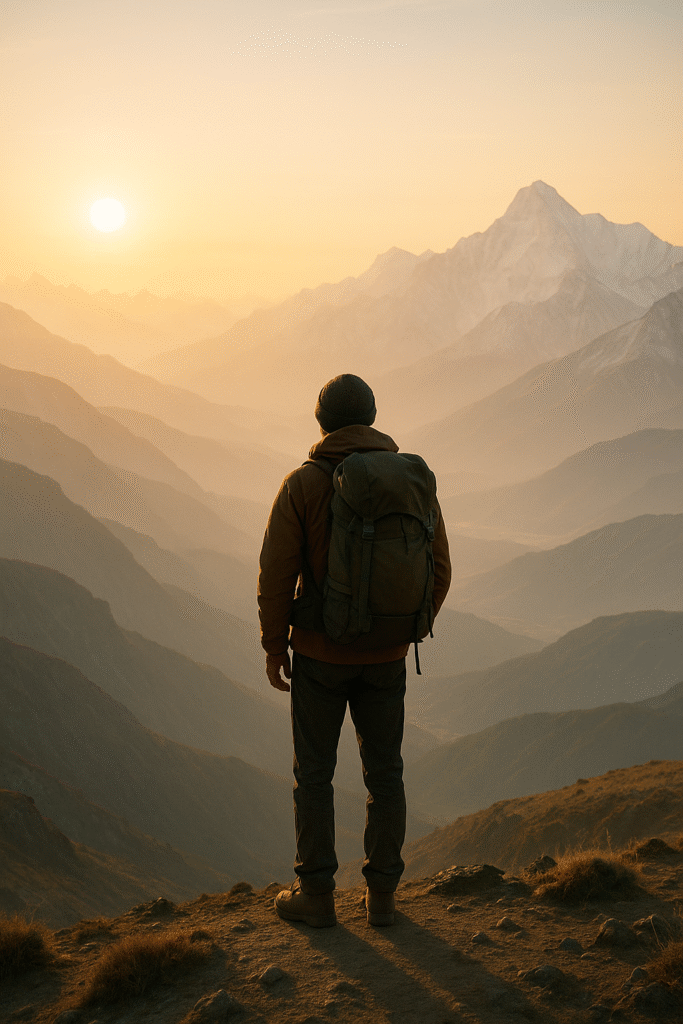 solo traveler visiting leh ladakh